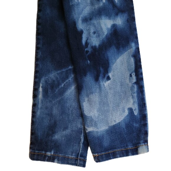 Tie Dyed Denim Jeggings Super Soft - Picture 6 of 13